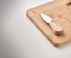 DARFIELD – Cheese board set in bamboo – item detail picture