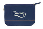 STYLE POUCH – Recycled denim cosmetic pouch – item picture printed