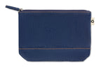 STYLE POUCH – Recycled denim cosmetic pouch – item picture side