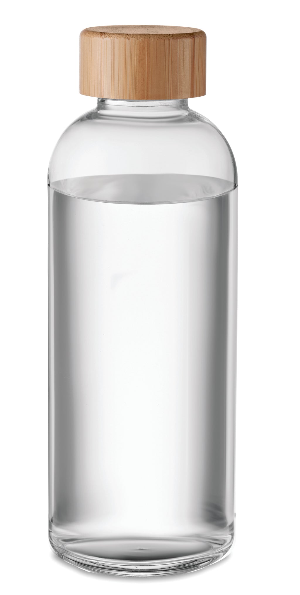 FRISIAN – Glass bottle 650ml bamboo lid – item picture side