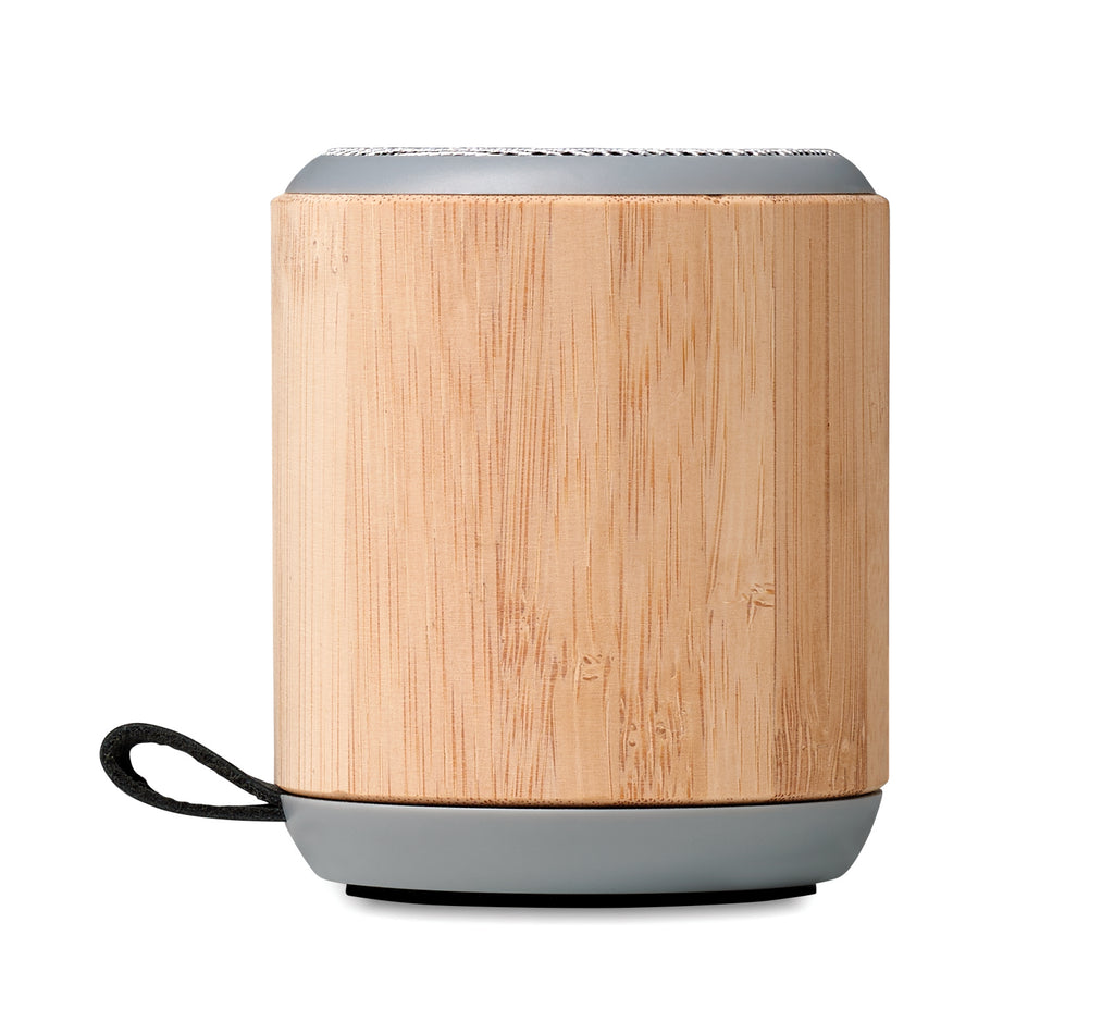 RUGLI – 5.3 wireless bamboo speaker – item picture top