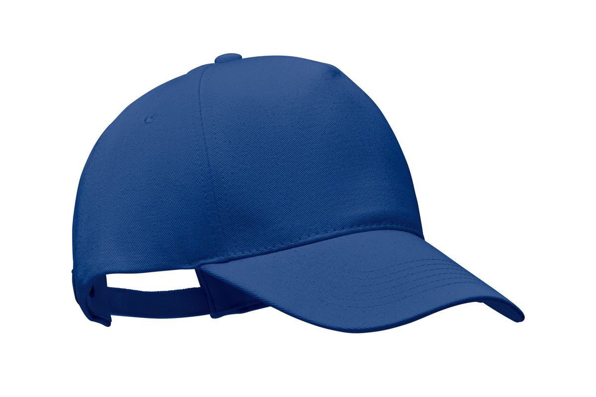BICCA CAP – Organic cotton cap 250 gr/m² – Blue