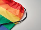 BOW – Rainbow RPET drawstring bag – item picture back