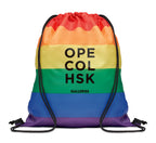 BOW – Rainbow RPET drawstring bag – item picture printed