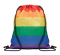 BOW – Rainbow RPET drawstring bag – Multicolour