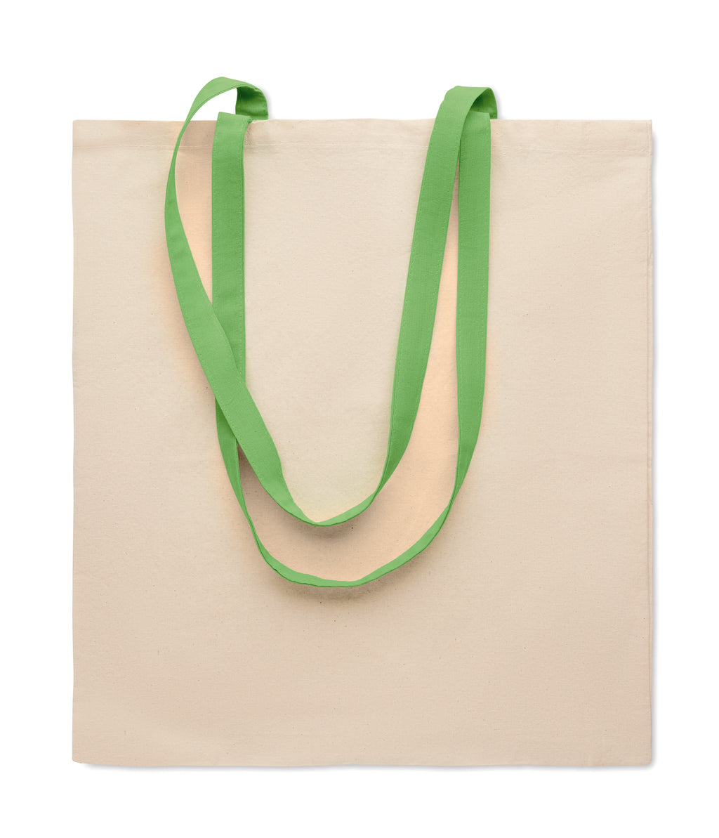ZEVRA – 140 gr/m² Cotton shopping bag – Lime