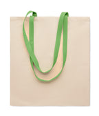 ZEVRA – 140 gr/m² Cotton shopping bag – Lime