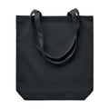 RASSA COLOURED – 270 gr/m² Canvas shopping bag – Black