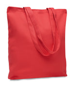 RASSA COLOURED – 270 gr/m² Canvas shopping bag – Red