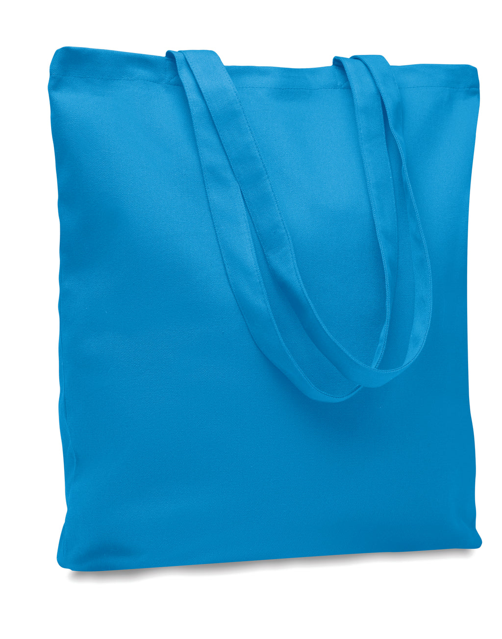 RASSA COLOURED – 270 gr/m² Canvas shopping bag – Turquoise