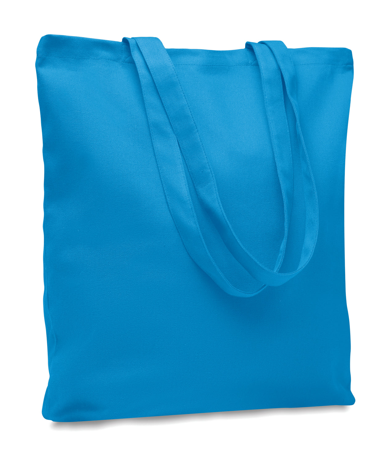 RASSA COLOURED – 270 gr/m² Canvas shopping bag – Turquoise