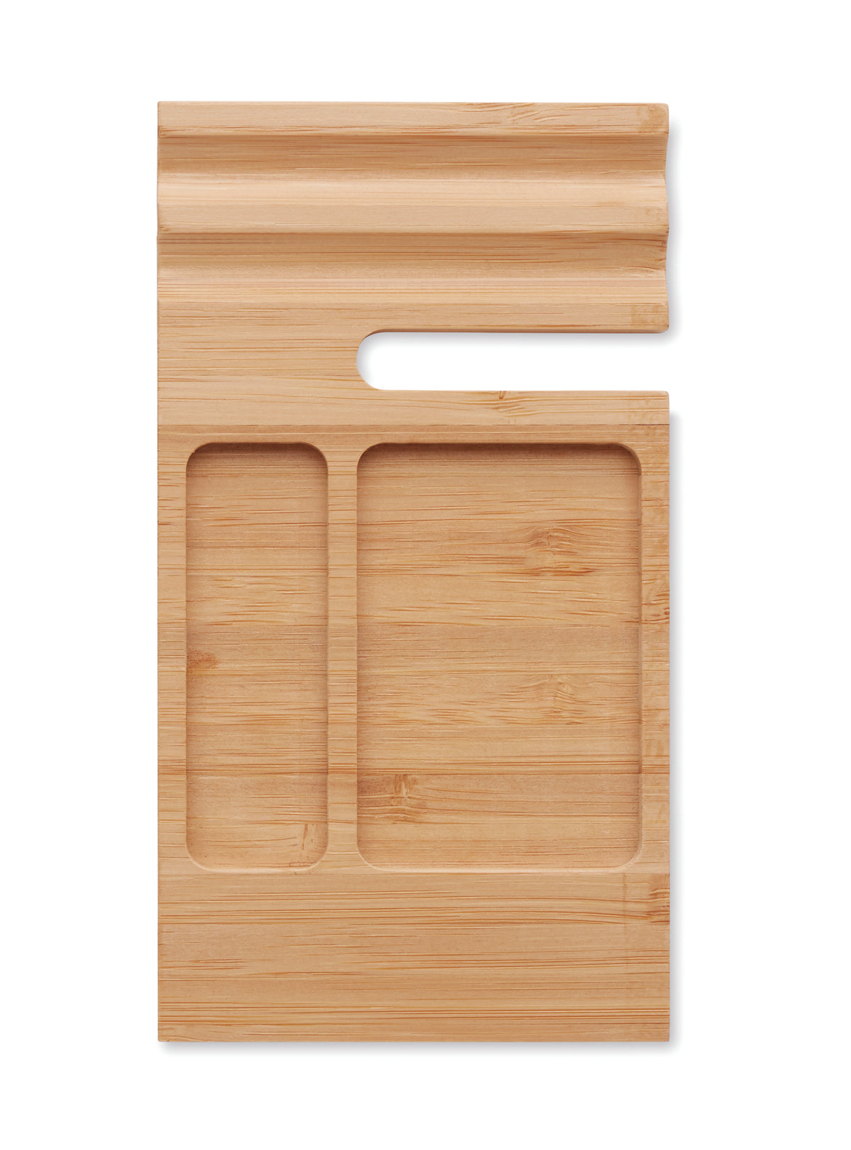 TREVIS – Bamboo desk phone stand – item picture back
