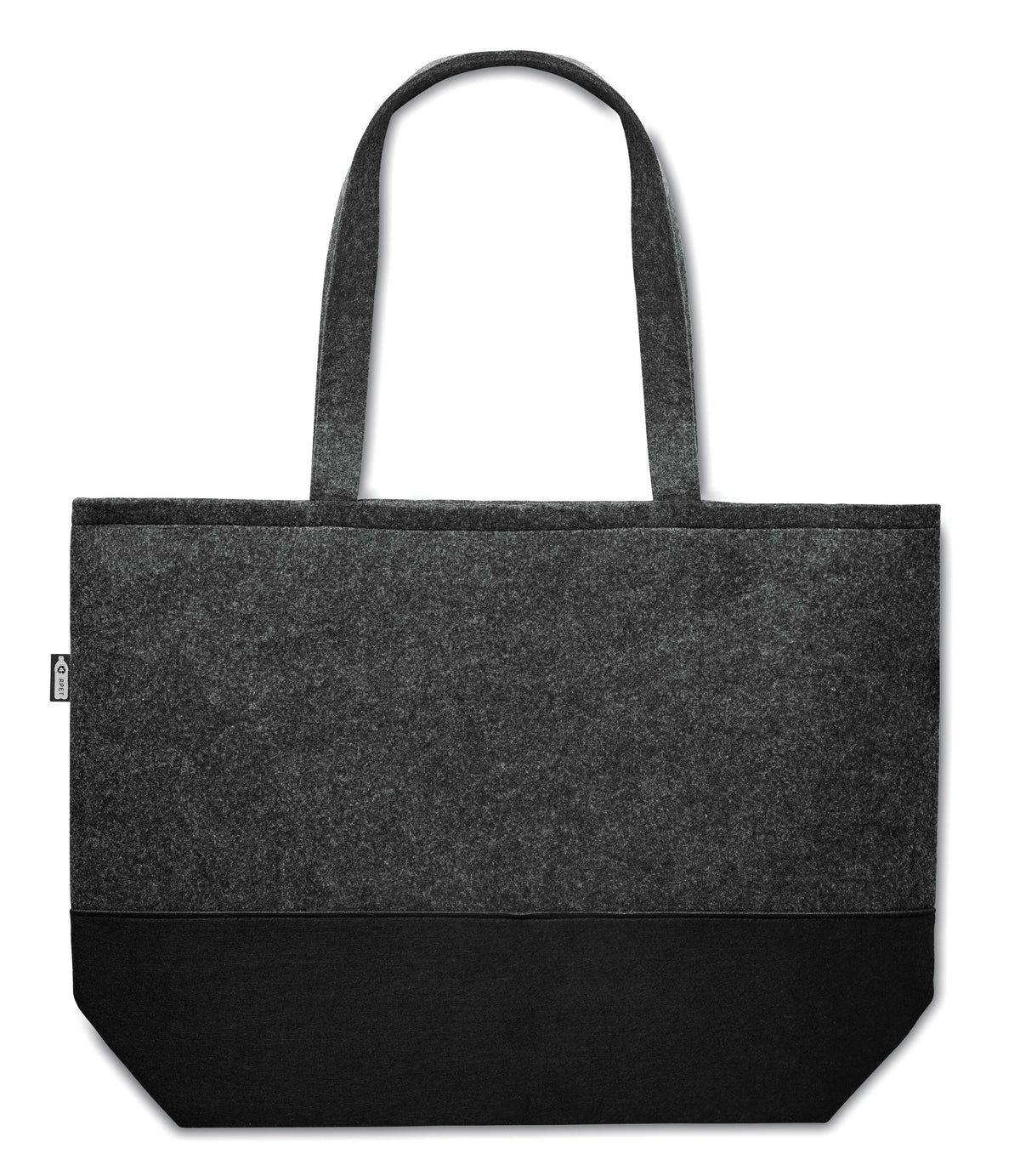 DUO INDICO – RPET felt shopping bag – item picture top
