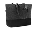 DUO INDICO – RPET felt shopping bag – Stone Grey