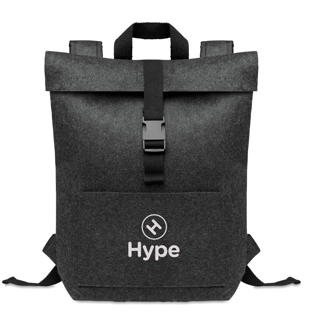 INDICO PACK – RPET felt backpack – item picture printed
