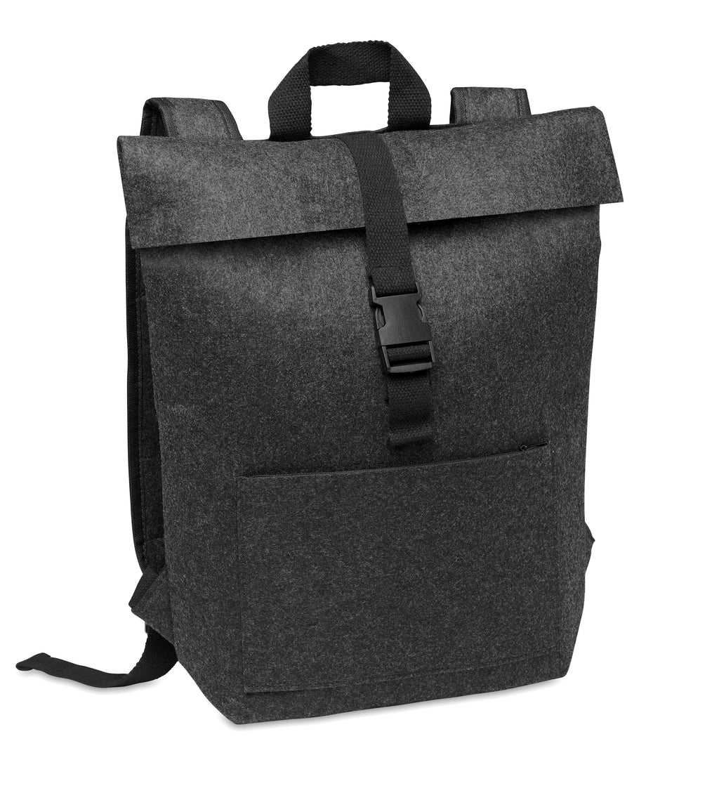 INDICO PACK – RPET felt backpack – Stone Grey