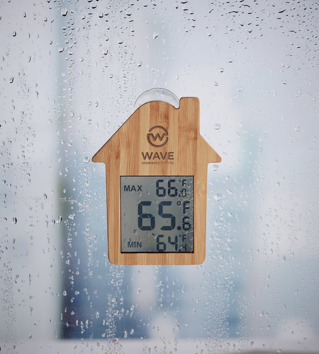 HISA – Bamboo weather station – item picture printed