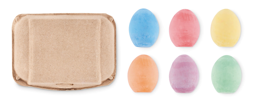 TAMAGO – 6 chalk eggs in box – item picture top