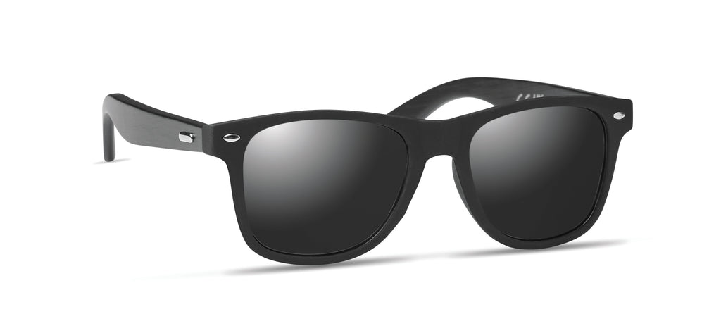 RHODOS – Sunglasses with bamboo arms – Black
