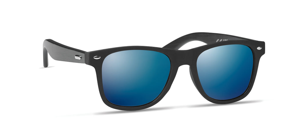 RHODOS – Sunglasses with bamboo arms – Blue