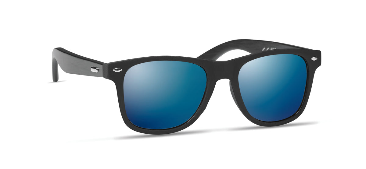 RHODOS – Sunglasses with bamboo arms – Blue
