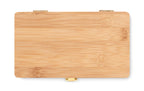 GALLAWAY – 21 pcs tool set in bamboo case – item picture open