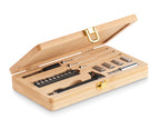 GALLAWAY – 21 pcs tool set in bamboo case – Wood