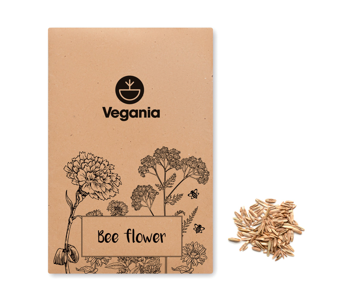 SEEDLOPEBEE – Flowers mix seeds in envelope – item picture printed
