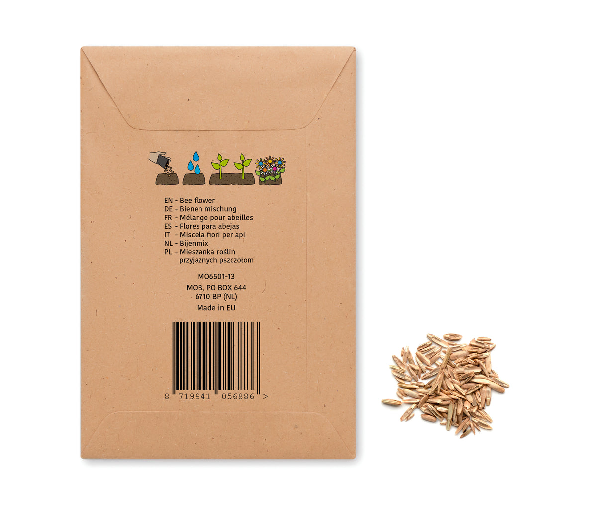 SEEDLOPEBEE – Flowers mix seeds in envelope – item picture side