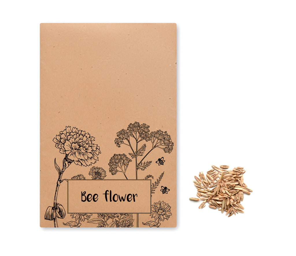 SEEDLOPEBEE – Flowers mix seeds in envelope – Beige
