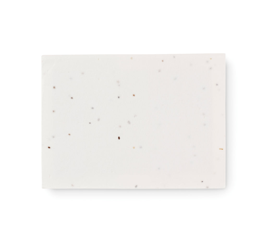VISON SEED – Seed paper sticky note pad – item picture back
