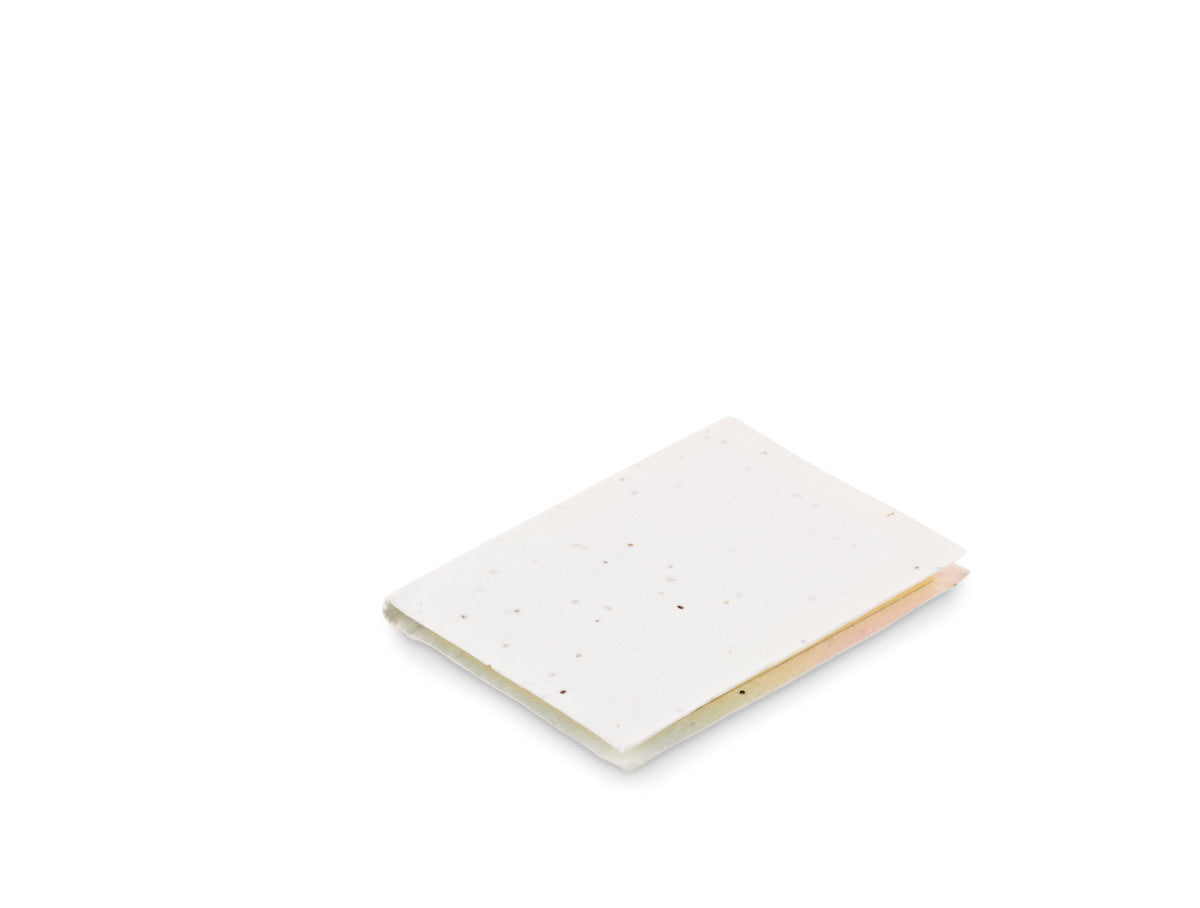 VISON SEED – Seed paper sticky note pad – item picture side