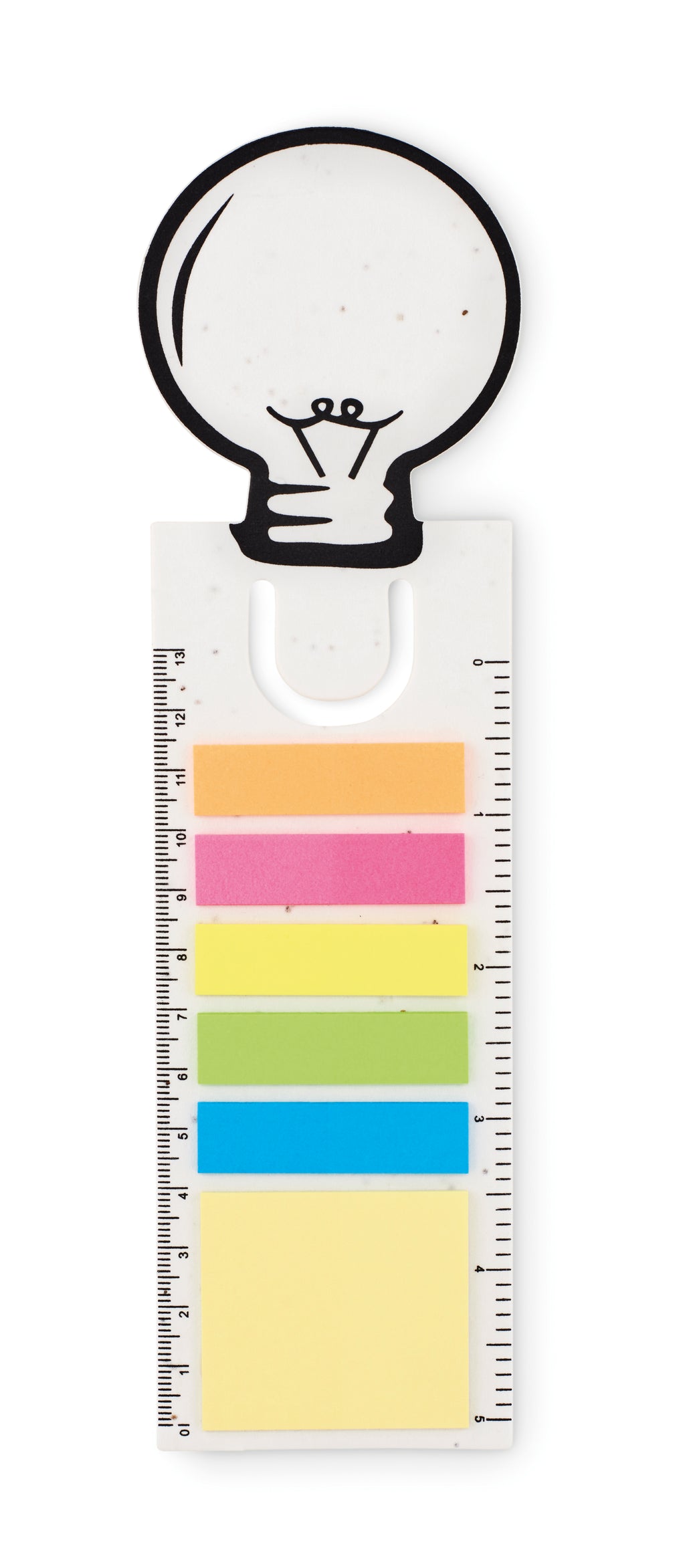 IDEA SEED – Seed paper bookmark w/memo pad – item picture top