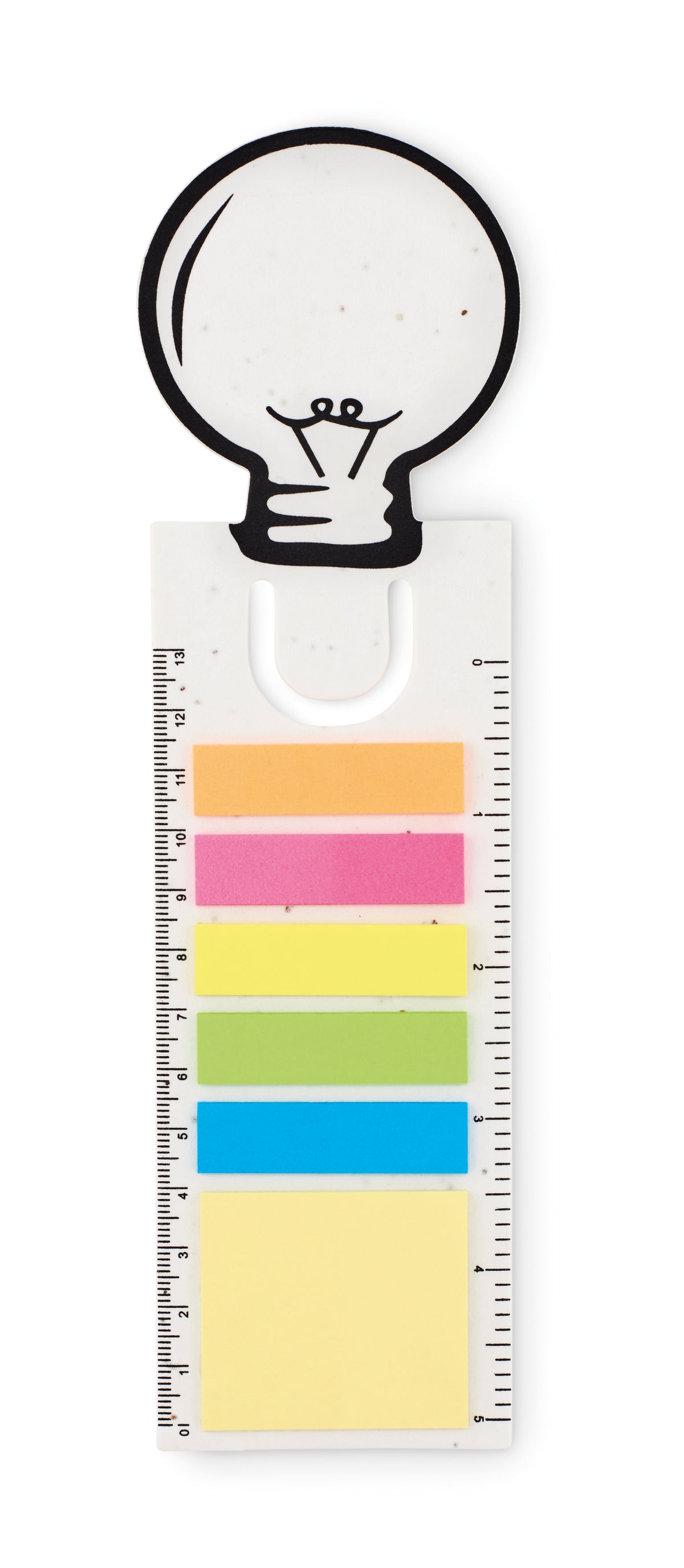 IDEA SEED – Seed paper bookmark w/memo pad – item picture top