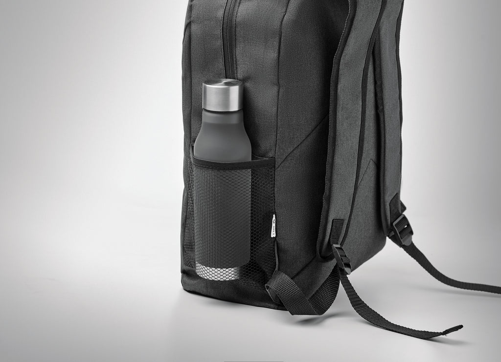 SIENA – 600D RPET 2 tone backpack – item detail picture