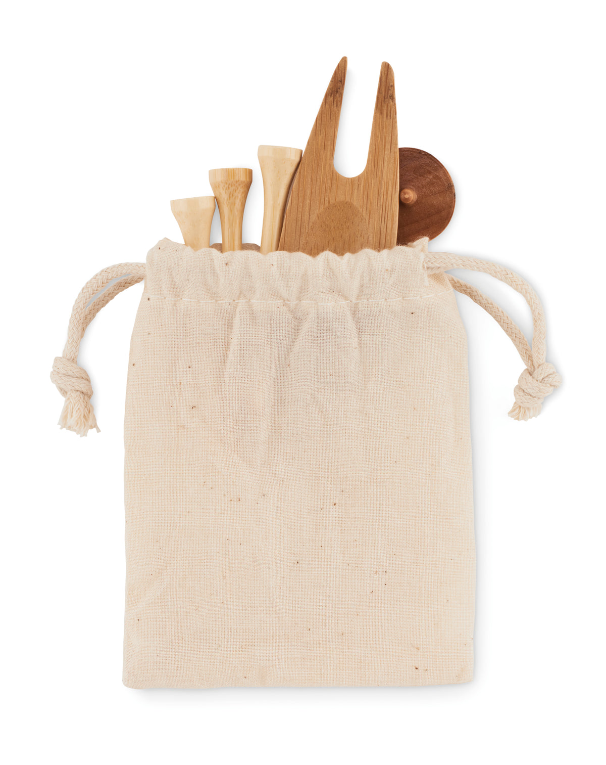 DORMIE – Golf accessories set in pouch – item picture side