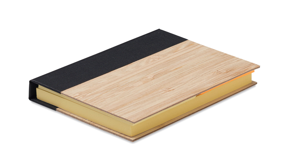 VISIONBAM – Bamboo sticky note memo pad – item picture side