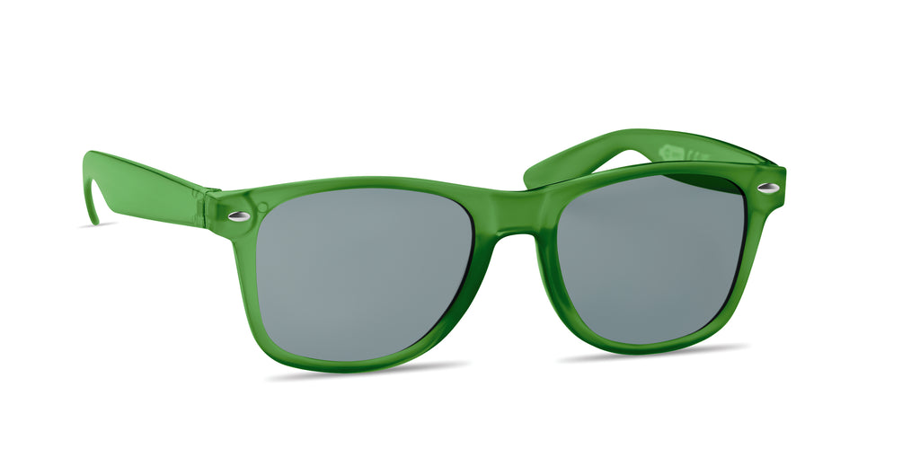 MACUSA – Sunglasses in RPET – Transparent Green
