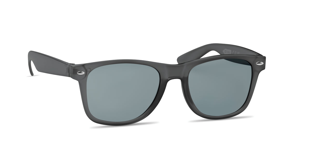 MACUSA – Sunglasses in RPET – Transparent Grey