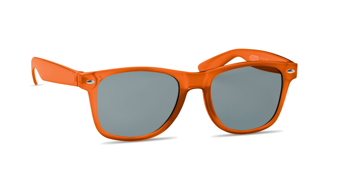 MACUSA – Sunglasses in RPET – Transparent Orange