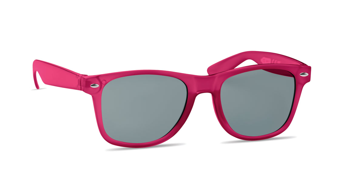 MACUSA – Sunglasses in RPET – Transparent Fuchsia
