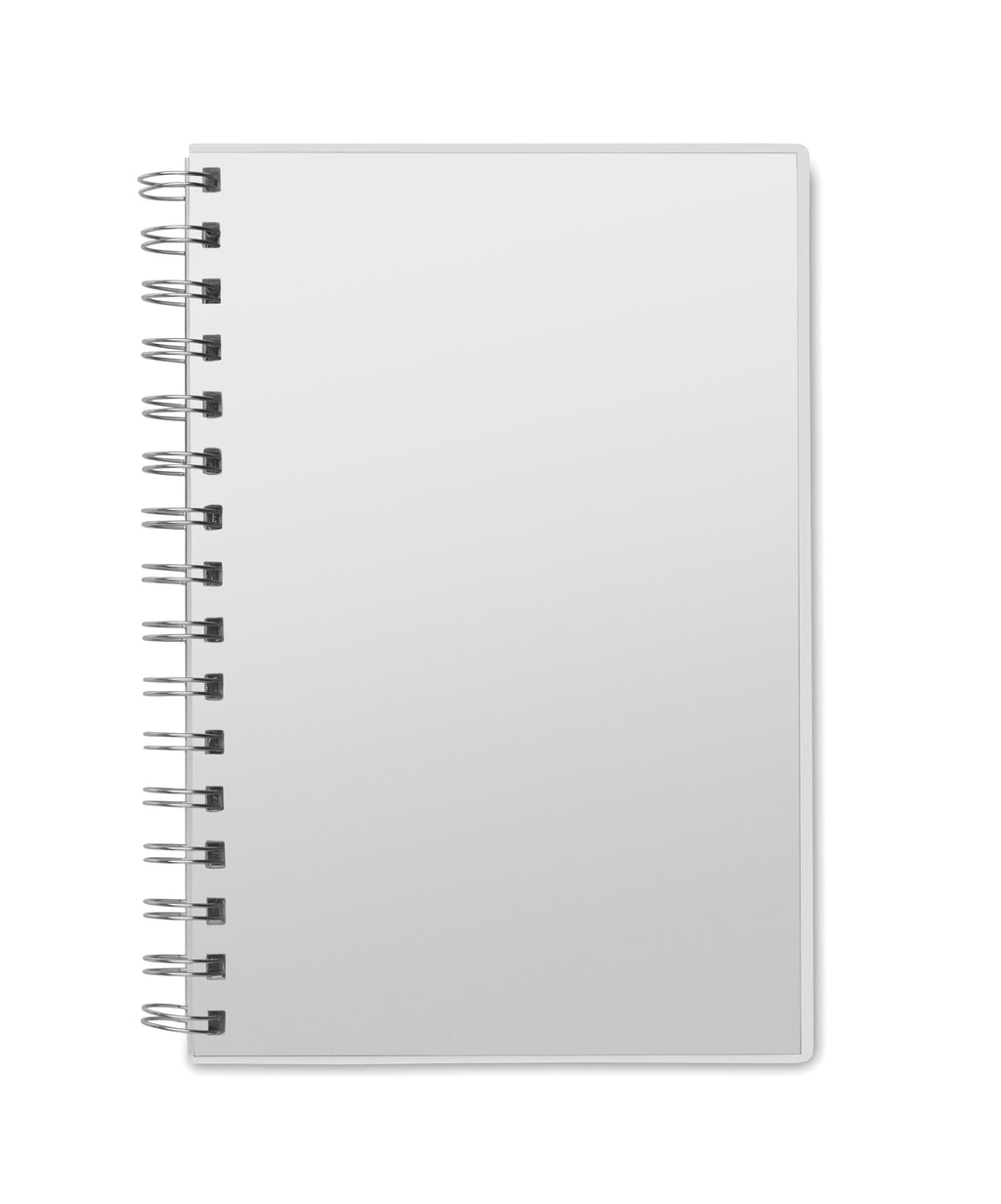 ANOTATE – A5 RPET notebook recycled lined – White