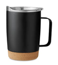 RUBY – Double wall mug 300ml – Black
