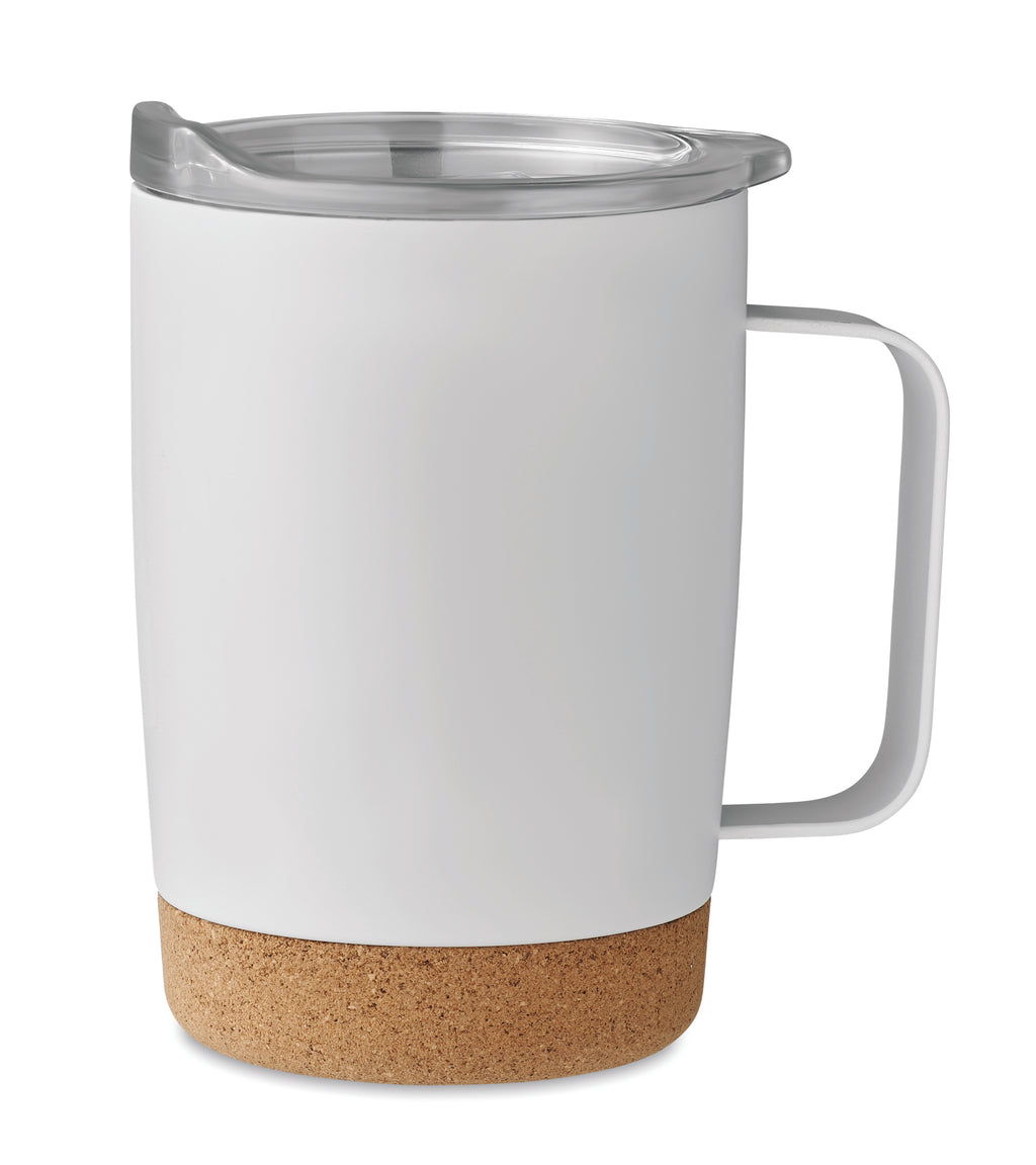 RUBY – Double wall mug 300ml – White