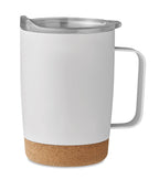 RUBY – Double wall mug 300ml – White