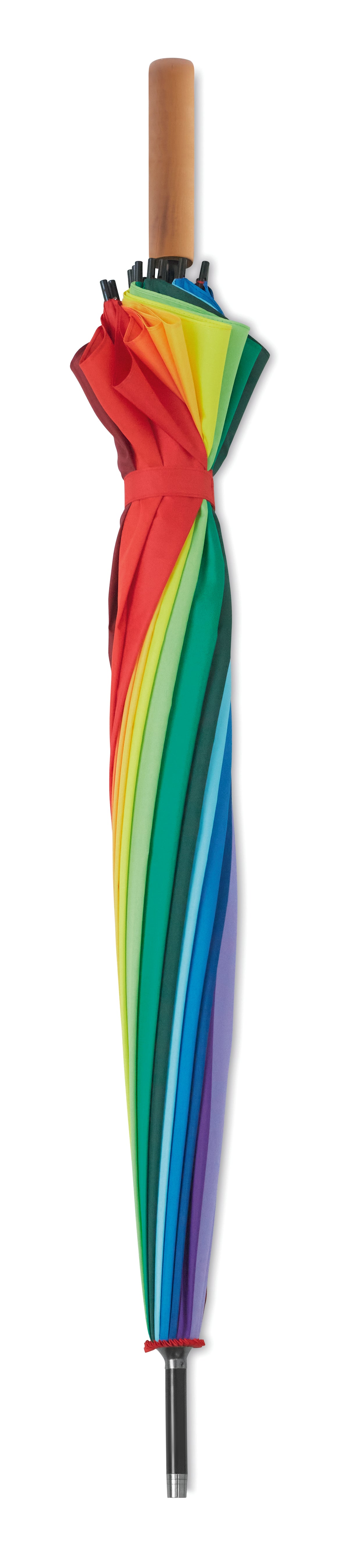 BOWBRELLA – 27 inch rainbow umbrella – item picture side