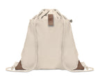 PANDA BAG – Recycled cotton drawstring bag – Beige