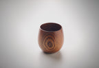 OVALIS – Oak wooden mug 250 ml – item detail picture