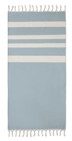 AGOURA – Hamman towel blanket 140 gr/m² – Blue