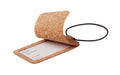 OVALIS – Cork luggage tag – Beige
